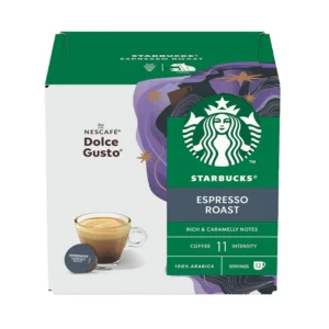 Starbucks Dolce Gusto Compatible Espresso Dark Roast Pods - 12 Capsules