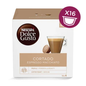 Nescafe Dolce Gusto Cortado (Espresso Macchiato) 16 Capsules