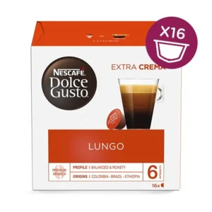 Nescafe Dolce Gusto Lungo - 16 Capsules