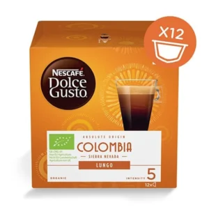 Nescafe Dolce Gusto Absolute Origins Lungo Colombia Pods - 12 Capsules (BB: 31/01/25)