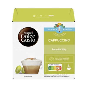 Nescafe Dolce Gusto Cappuccino Coffee Pods - 16 Capsules