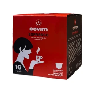 Covim - Espresso - Dolce Gusto Compatible - 16 Capsules