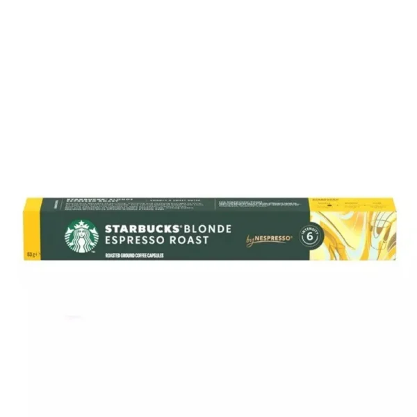 Starbucks Nespresso Compatible Blonde Roast Pods - 10 Capsules