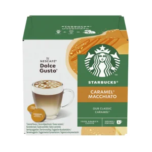 Starbucks Dolce Gusto Compatible Latte Macchiato Caramel Pods - 12 Capsules